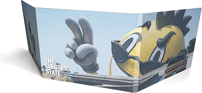 Free League Publishing The Electric State Roleplaying Game Gamemaster Screen Tabletop Roleplaying Accessory.