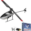 VEVOR RC Helicopter 2.4GHz Single Propeller Remote Control Helicopter with Gyro 4-Channel RC Airplane for Beginner 39 Min Flight Time One-Key Takeoff/Landing Toys for Kids Ages 8 and up