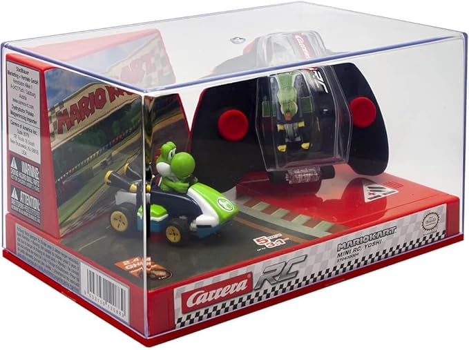 Carrera RC Nintendo Mario Kart 2.4 GHz Mini Collectible Radio Remote Control Toy Car Vehicle - Yoshi