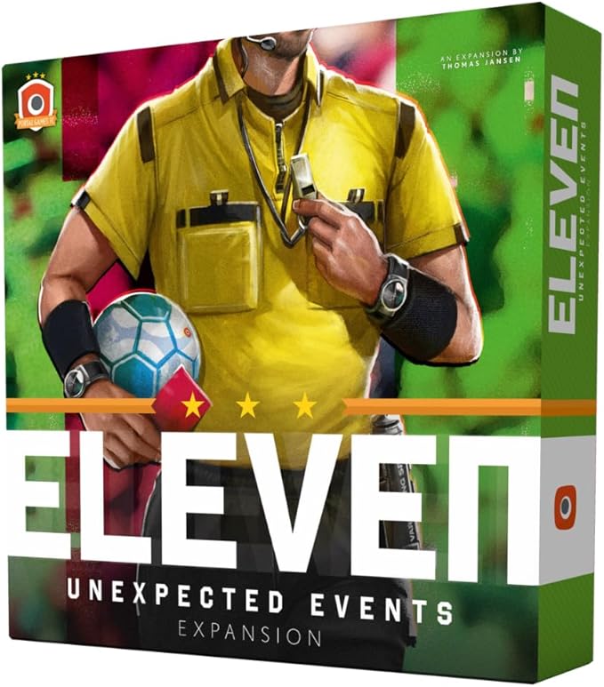 Eleven Football Manager Board Game Expansions Bundle: Unexpected Events Stadium International Cup and International Players Expansions (4 Items)