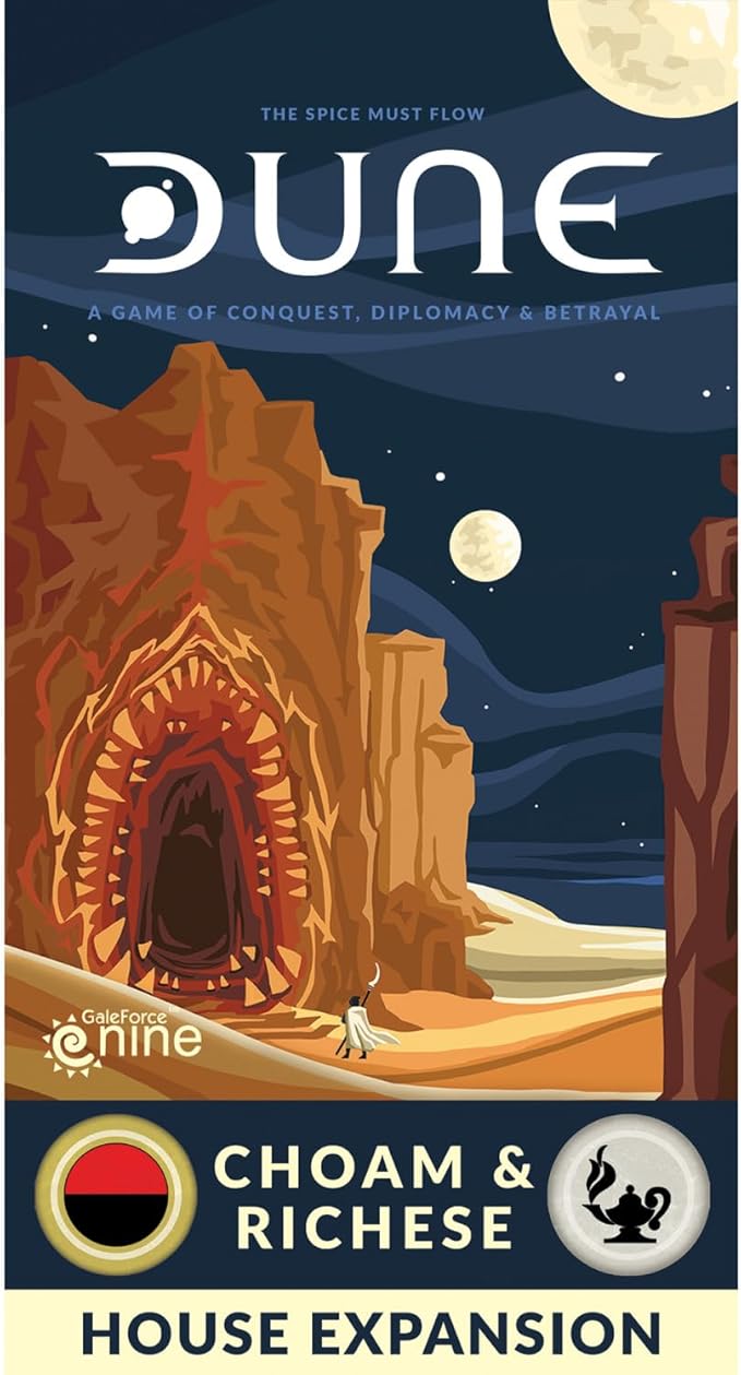 Gale Force Nine Dune Choam &amp Richese House Expansion