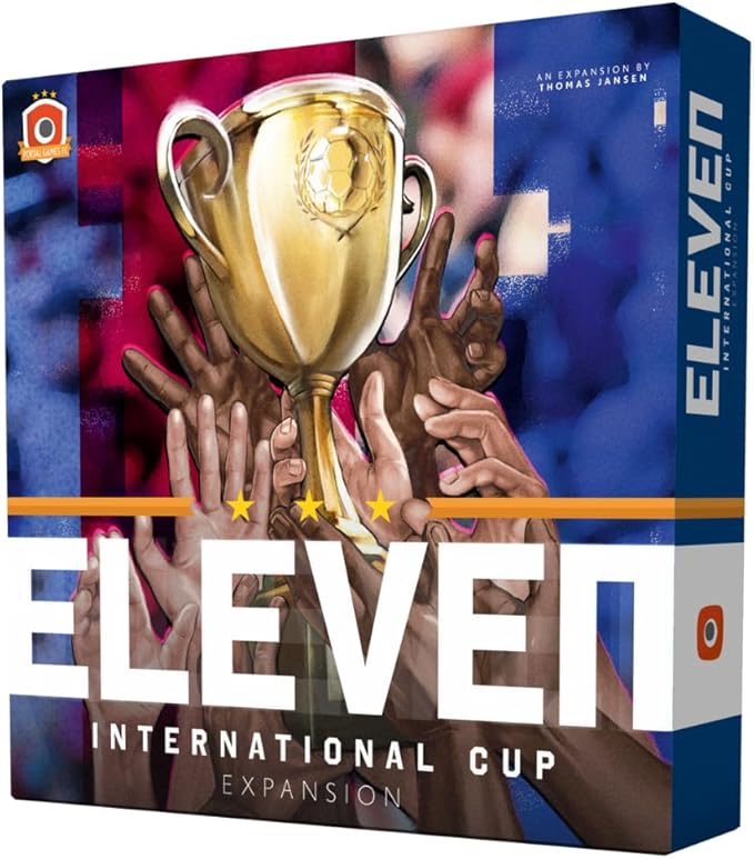 Eleven Football Manager Board Game Expansions Bundle: Unexpected Events Stadium International Cup and International Players Expansions (4 Items)