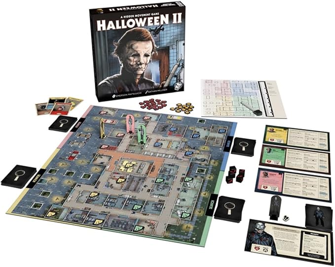 Trick Or Treat Halloween 2 - Strategy Board Game - for 2 to 4 Players Ages 14+