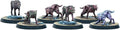Modiphius Entertainment: Fallout: Wasteland Warfare Creatures: Mongrel Scavenging Pack - 6 Figures Unpainted 32mm Multi-Part Resin Miniatures RPG