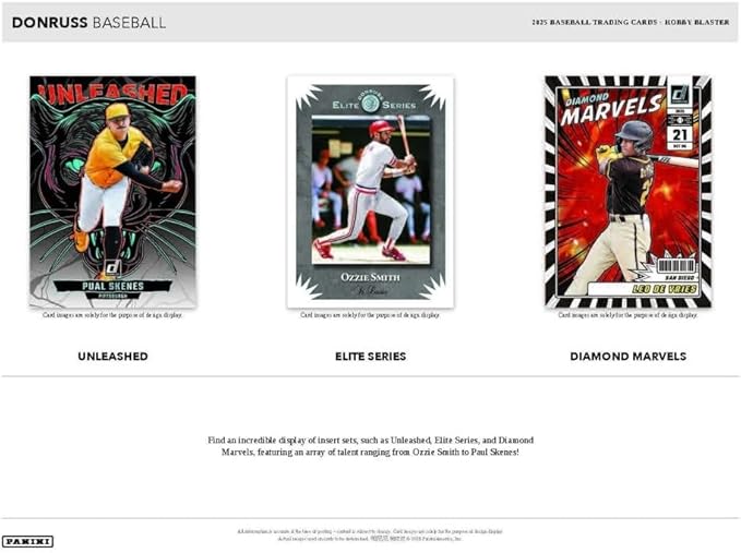 Hobby Exclusive 2025 Panini Donruss Baseball Blaster Box HOFBC