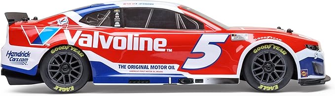 Losi 1/12 NASCAR RC Race Car Kyle Larson No. 5 2025 Valvoline Chevrolet ZL1 2S AWD RTR Brushed On-Road Battery &amp Charger Included Red LOS1122505