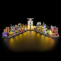 BRIKSMAX 2.0 Light Kit for Lego-76444 Diagon Alley Wizarding Shops -Innovative Led Lighting Kit Compatible with Lego Harry Potter Building Set- Not Included Lego Set
