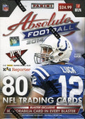 2014 Panini Football Absolute Factory Sealed Retail Box with 8 Packs &amp EXCLUSIVE MEMORABILIA Card! Includes ROOKIE &amp PARALLEL in Every Pack!Look for RC &ampAutographs of Odell BeckhamDerek C