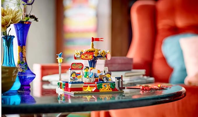 LEGO 40714 Carousel Ride 2024 Toy Building Set 8+ 232 Pieces