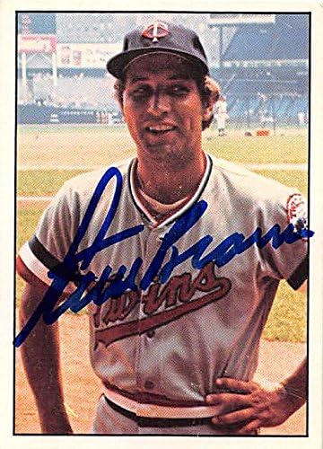 Sports Memorabilia Autograph Warehouse 245126 Steve Braun Autographed Baseball Card - Minnesota Twins 1975 SSPC - No. 221