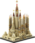 Sagrada Familia Cathedral Spain Architecture Building SetSpain Landmarks Castle Church MOC Modular City Building House Model Large Kit for Adults Collection（10045 PCS）