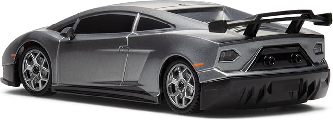 YONCHER Mini RC Drift Car with Gyro 1:43 4WD Full Proportional Remote Control Car Professional High Speed Drift RC Cars with Turn Signal Lights Racing Toy for Adults Kids Boys Gray