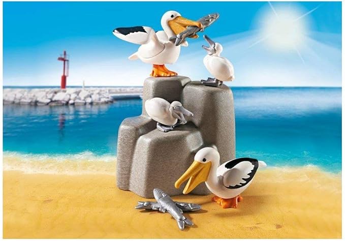 Playmobil Pelican Family Building Set