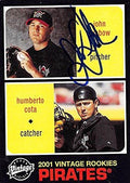 Sports Memorabilia Autograph Warehouse 244536 John Grabow Autographed Baseball Card - Pittsburgh Pirates FT 2002 Upper Deck Vintage Rookies - No. 251