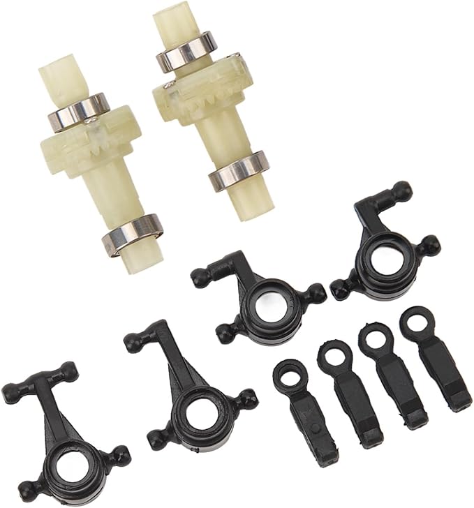 Topyond Steering Knuckles Kit OEM RC Car Spare Parts Set for Wltoys 284010 284161 K989 1/28 RC Cars