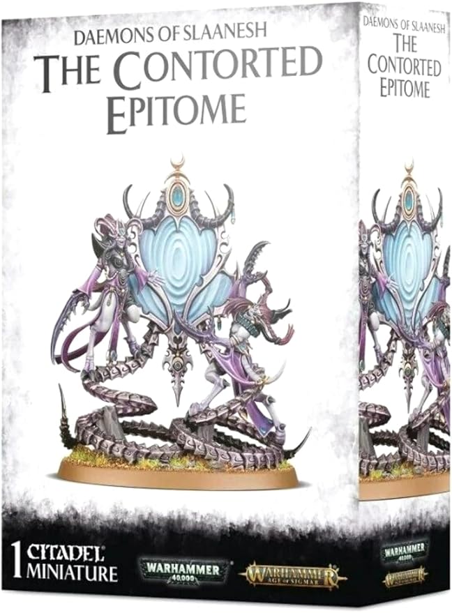 Games Workshop - Warhammer Age of Sigmar - Warhammer 40000 - Daemons of Slaanesh: The Contorted Epitome