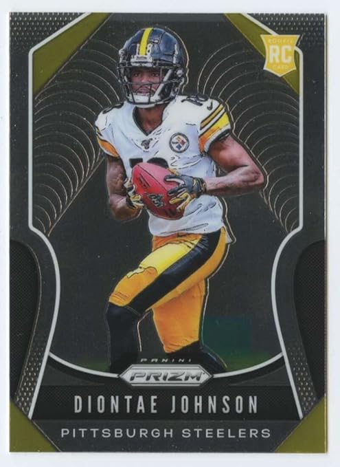 2019 Panini Prizm #352 Diontae Johnson RC Rookie Pittsburgh Steelers NFL Football Trading Card