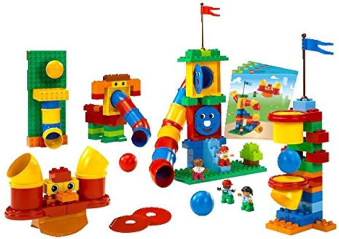LEGO Tubes Experiment DUPLO Set 9076 Fun STEM Educational Toy STEAM Learning for Girls and Boys Ages 1.5 and up (142 Pieces)