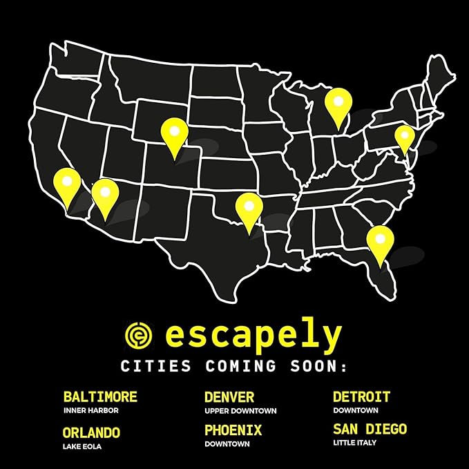 Denver Outdoor Escape Room | Upper Downtown Scavenger Hunt | Gifts for Adults &amp Families | 1-6 Players 2-3 Hours 1.5 Miles Walking Distance