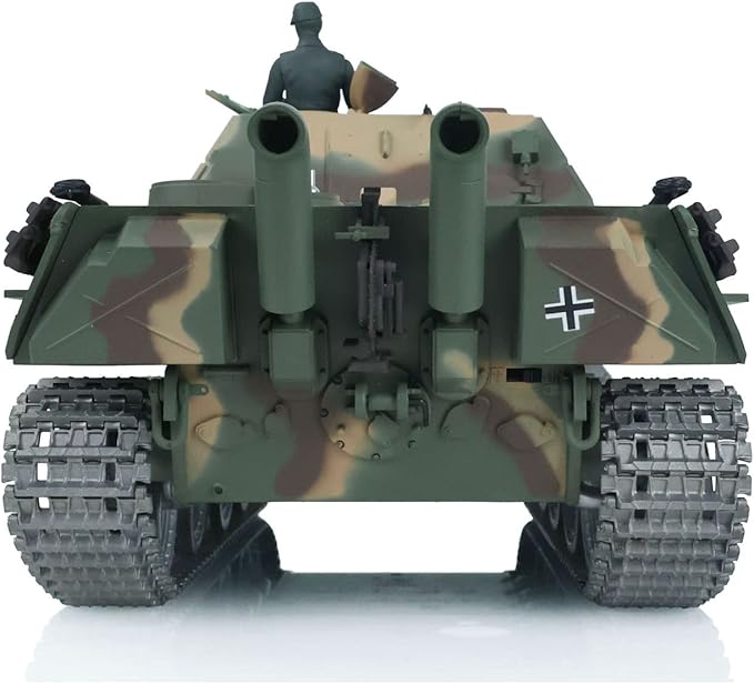 TOUCAN RC HOBBY US in Stock Pro Edition 1/16 Jadpanther RC Tank Tk7.0 Henglong 3869 Metal Tracks Wheels Ir Bb Airsoft Smoke Battery