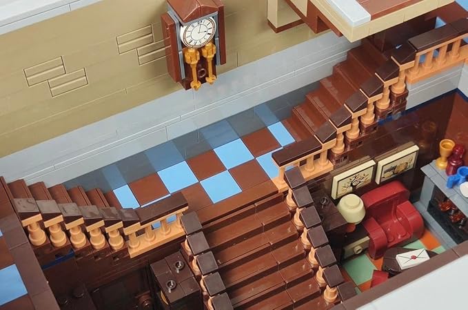 General Jim's New York Sanctorum Sanctum - Magic Library Santuary Modular City Bulding Blocks Set | Compatible with City Sets and All Major Brands