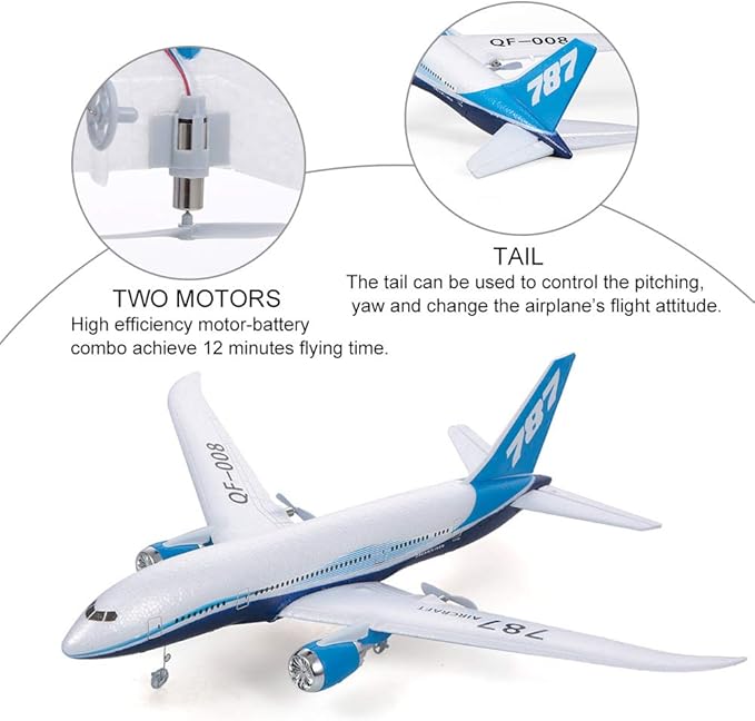 GoolRC QF008 787 Airplane Miniature Model Plane 3CH 2.4G Remote Control EPP Aircraft RTF RC Toy