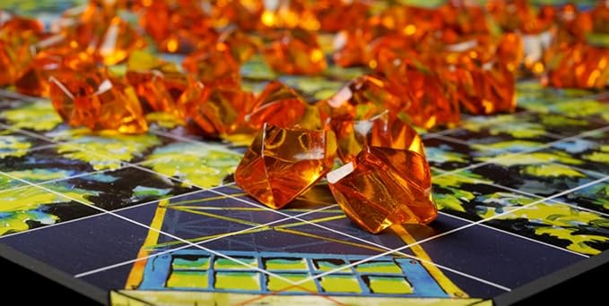 Runaway Parade Games Fire Tower Board Game Deluxe Edition- Fight Fire with Fire in This Fast-paced Competitive Strategy Game | Easy to Learn | 10+ | 15-30 min