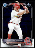 2025 Bowman Chrome Prospects #BCP-22 Jj Wetherholt St Louis Baseball Card - Sportscard Superstore