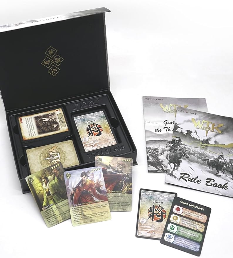 War of The Three Kingdoms sanguosha - Standard Edition Strategy Games Card Board Games for Adults Warlord Game Chinese History 2 to10 Players (Standard Edition)