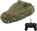 GoolRC Flytec V002 RC Boat 2.4G Remote Control Electric Racing Boat for Pools with Simulation Crocodile Head Spoof Toy