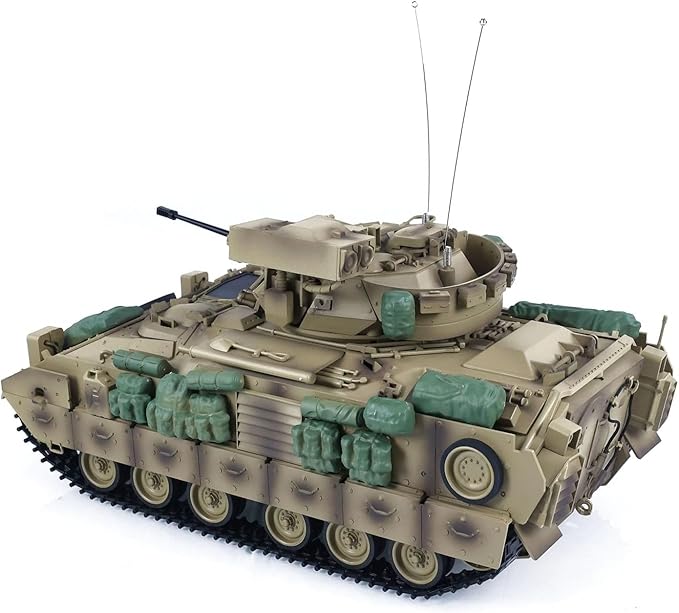 TOUCAN RC HOBBY US in Stock Tongde 1/16 RC Tanks M2A2 Bradley Infrared Barrel Recoil Electric Toy Model No BB Shooting Function