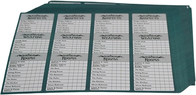 A Night at The Lizzie Borden House Mystery Official Board Game | Halloween Game | Gothic Home Decor | Spooky Games | Eerie Evening Entertainment