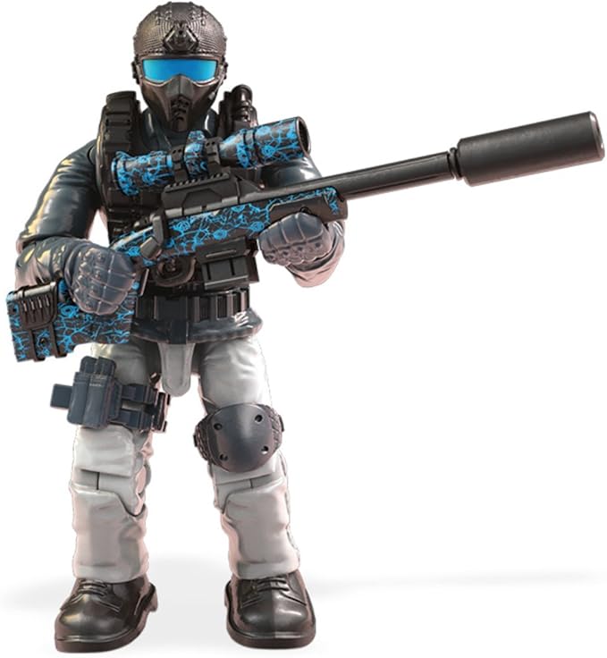 Mega Construx Call of Duty Care Package Blue Building Set
