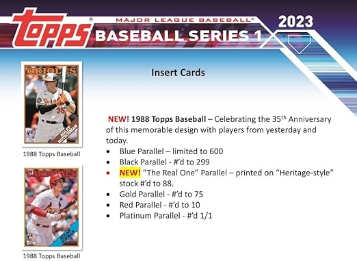 2023 Topps Series 1 Baseball Jumbo Box (10 Packs/46 Cards: 1 Auto 2 Silver Packs)