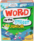 Educational Insights Word on the Street Junior - Family Board Games for Kids and Adults Word Game to Teach Vocabulary and Spelling  Fast-Paced Kids Games for Family Game Night