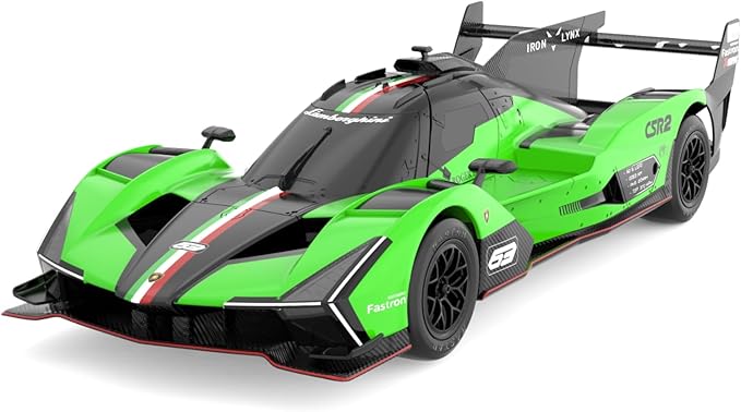 RASTAR Lamborghini Toy Car RC Cars 1/24 Lamborghini SC63 LMDh Le Mans Hypercar Remote Control Lamborghini Car Model for Kids