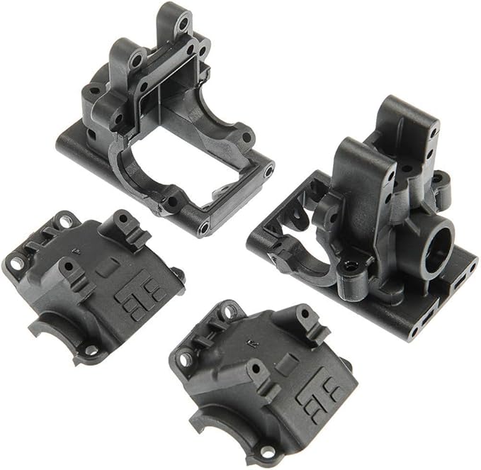 Tekno RC LLC Bulkhead Set Front and Rear Revised EB410 TKR6519B Elec Car/Truck Replacement Parts
