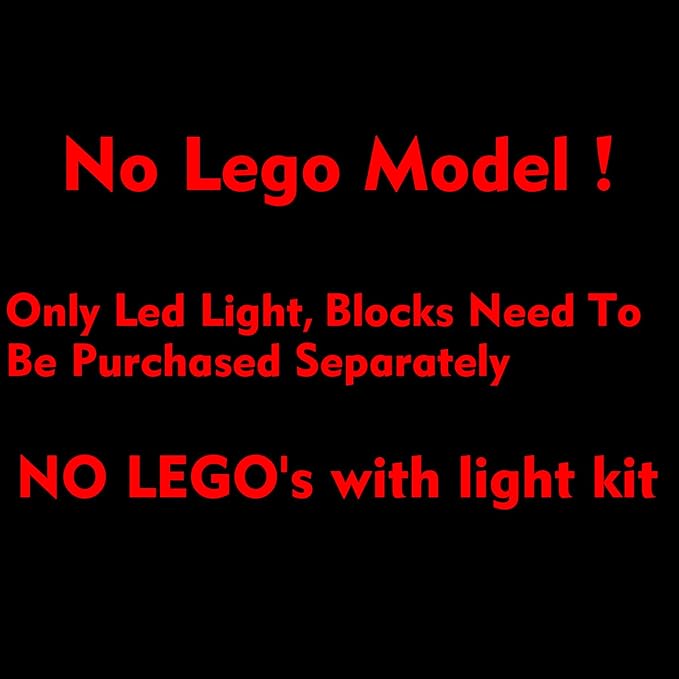 Light kit Compatible with Lego 10352 The Simpsons: Krusty Burger - No Model Only Light LED Lighting Accessories Compatible with Lego 10352 Krusty's Burger Joint (Standard Version)