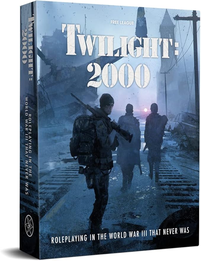 Free League Publishing Twilight: 2000 RPG Core Boxed Set Alternate History Roleplaying Game Adults Teens Ages 16+