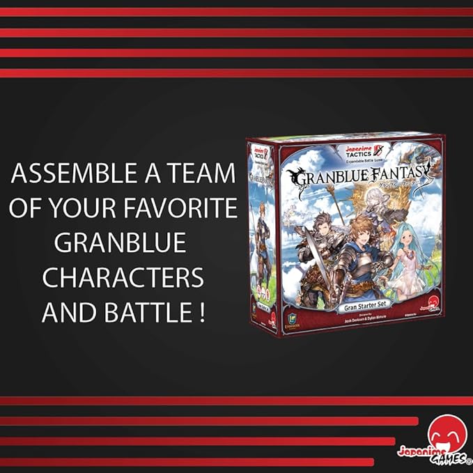 Japanime Tactics: Granblue Fantasy - Special Bundle | from The Creator of Dragon Fire | Strategize and Battle | 2-4 Players Ages 14+
