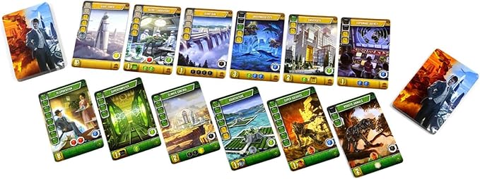 It's A Wonderful World Board Game - Build Your Empire in This Strategic Card Game for Kids and Adults Ages 14+ 1-5 Players 30-60 Minute Playtime Made by Lucky Duck Games