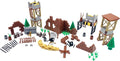 General Jim's Military Brick Building Set - Custom Building Blocks Battle Scene - Weapons Forts Walls Lookout Towers Sandbags Trees and More - World War 2 Set for Teens and Adults