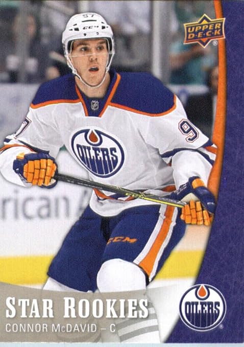 2015-16 Upper Deck Star Rookies #1 Connor McDavid Edmonton Oilers Hockey Rookie Card