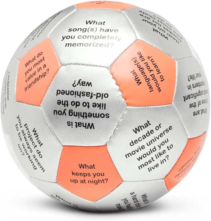 Trainers Warehouse 6 Thumball Collection 32 Prompts for Conversation Team Building Relationship and Training