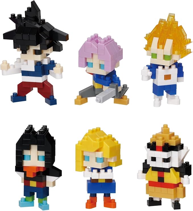 nanoblock - Dragon Ball Z - Dragon Ball Z Assortment 4 (Blind Box Complete Set) mininano Series Building Kit