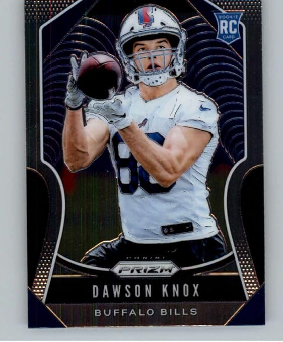 2019 Panini Prizm #373 Dawson Knox RC Rookie Buffalo Bills NFL Football Trading Card