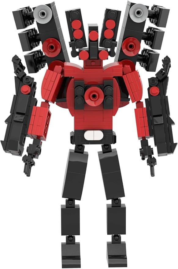 Bentex Toilet Figure Building Set Titan Speaker Man Cameraman Game Model Toys Ideas Collectible Building Bricks Birthday Gift for Adults Fans(407 Pcs)