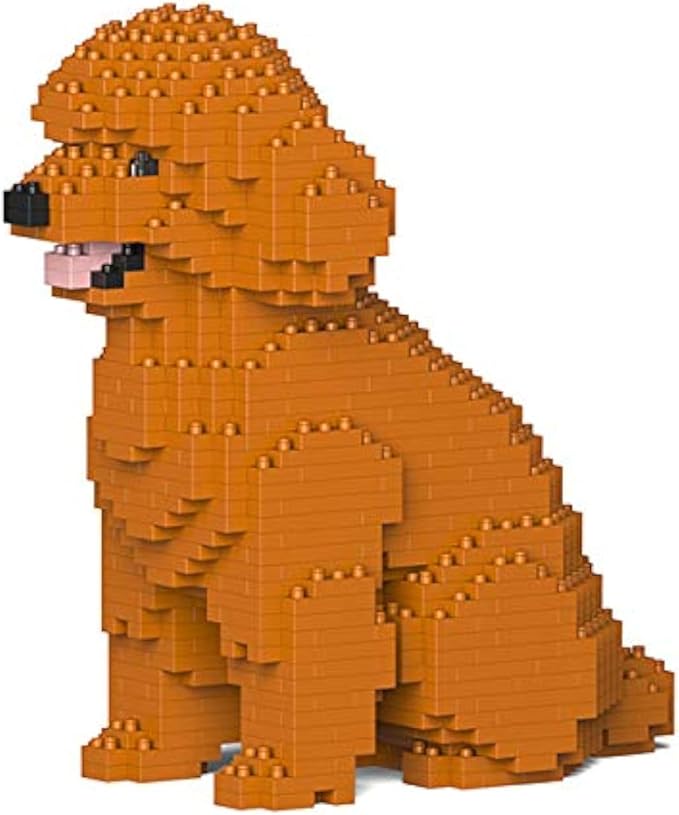 JEKCA Toy Poodle 03S-M04 | Dog Plastic Building Blocks | Age 14+