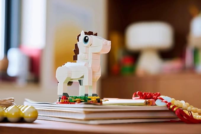 LEGO Seasonal 40779 Lunar New Year 2026 Year of The Horse Building Set – Limited Edition Collectible Display Figure Festive Gift Ages 10+