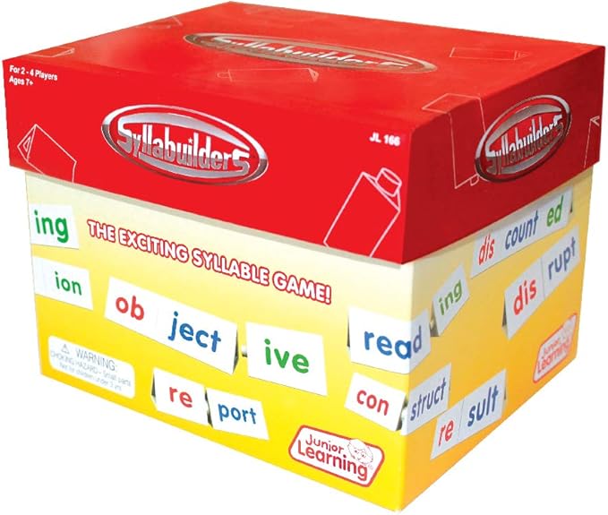 Junior Learning Syllabuilders Board Games Multi Medium